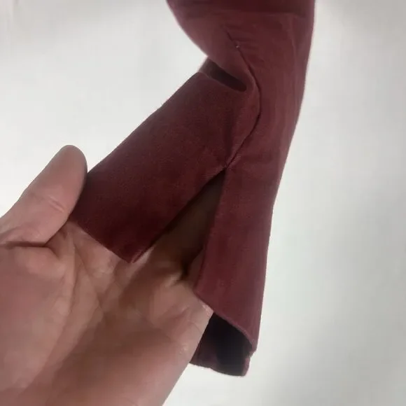 Brooks Brothers Red Fleece Trouser Pants Womens 4 Side Zip High Rise Dress Work - Picture 8 of 14